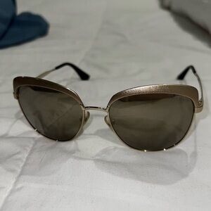 Gold Prada Sunglasses
